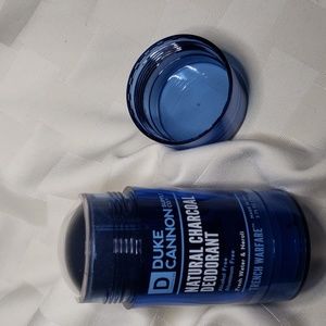 New- TRENCH WARFARE NATURAL CHARCOAL DEODORANT (FRESH WATER & NEROLI)